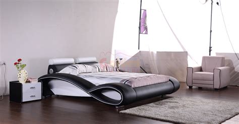 new design hot sell bedroom bed white leather material with good quality home soft bed soft