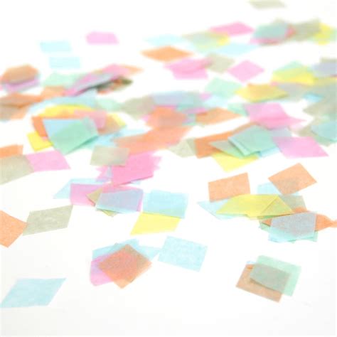 Colourful Funfair Diamond Paper Confetti By Peach Blossom