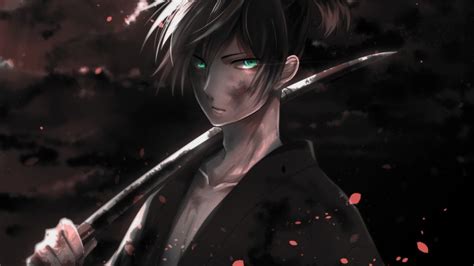 Warrior Yato Noragami Dark Anime Boy Wallpaper