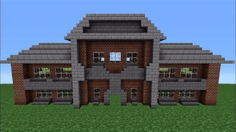 Minecraft 360 How To Build A Brick Mansion Youtube