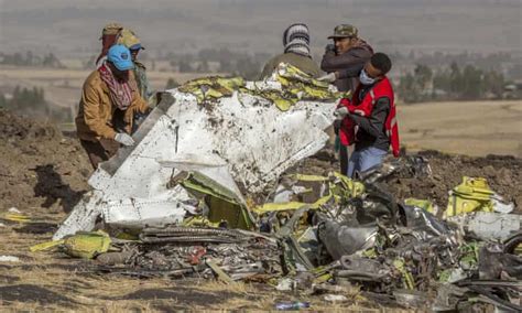 Ethiopia Says Pilots Followed Boeing Guidance Before Crash Ethiopian Airlines Crash The Guardian