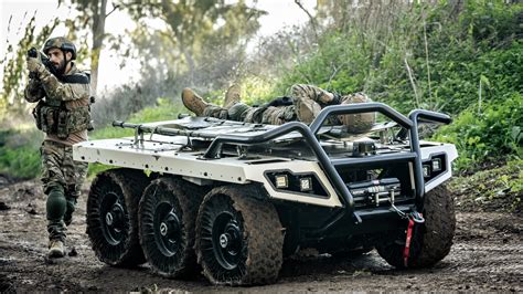 Israeli Defense Companies Unveil New Unmanned Ground Vehicle JNS Org