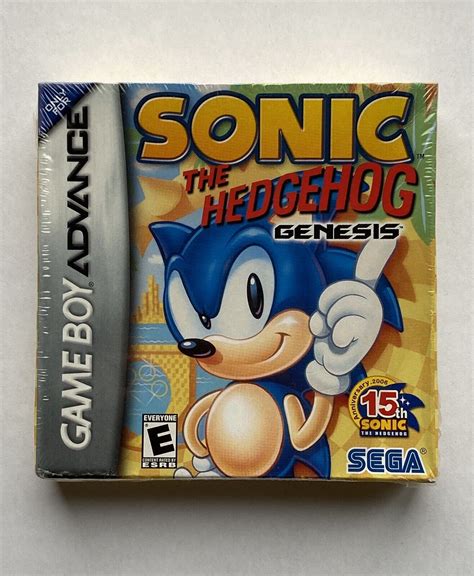 Sonic The Hedgehog Genesis For Game Boy Advance Gba Nintendo Factory