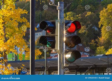 Red Trafficlight Stock Photo Image Of Lights Light 129520184