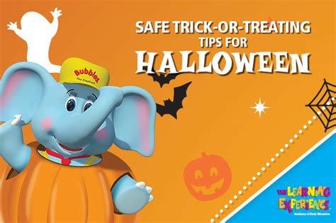Safe Trick Or Treating Tips For Halloween The Learning Experience®
