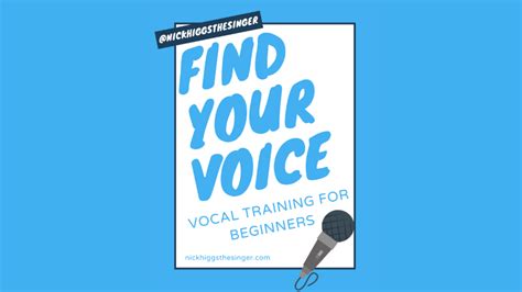 Find Your Voice Vocal Training For Beginners