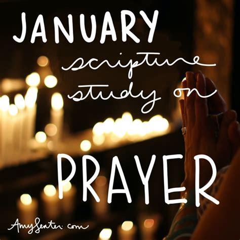 January 31 Day Printable Bible Study On Prayer Amy Senter