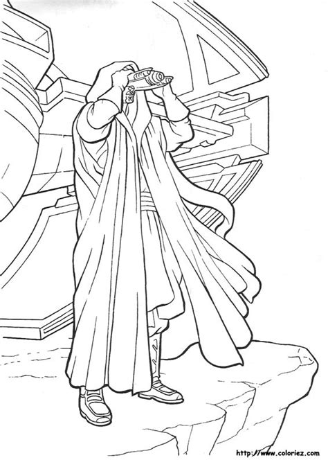 Star Wars Capturing Padmé Amidala Coloring Pages