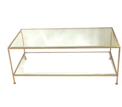 Matching end table, sofa table and tv stand available. Taylor Rectangular Coffee Table Gold Leaf Table Worlds ...
