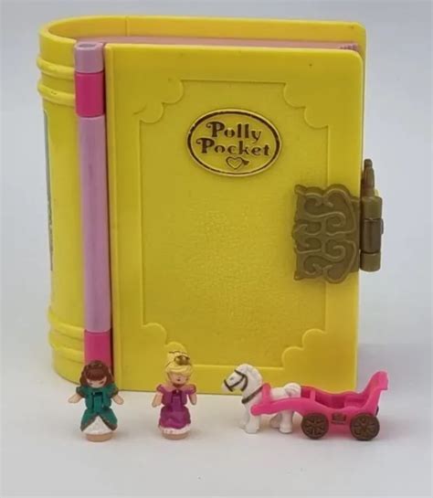 Vintage Polly Pocket Princess Palace 100 Complete 1995 By Bluebird