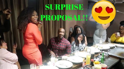 Surprise Birthday Party Turned Into Surprise Proposal Youtube