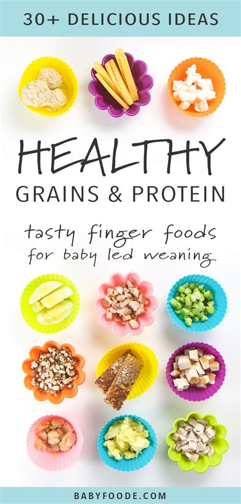Avocado (rolled in iron fortified infant cereal) 3. The Ultimate Guide to Finger Foods for Baby Led Weaning ...