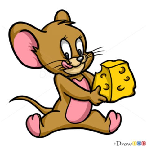 How to Draw Jerry, Cartoon Characters