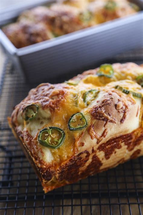 Jalapeno Cheddar Bread Tender Sandwich Bread Studded With Fresh