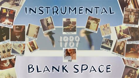 Taylor Swift Blank Space Taylor S Version Instrumentals Youtube