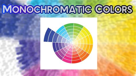Monochromatic Colors Art