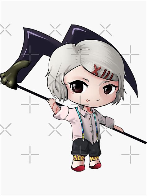 Juuzou Chibi Sticker For Sale By Aimee7022 Redbubble