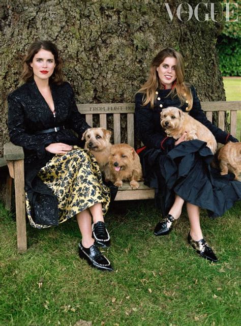 Princesses Beatrice And Eugenie Gab To British Vogue Rare Interview