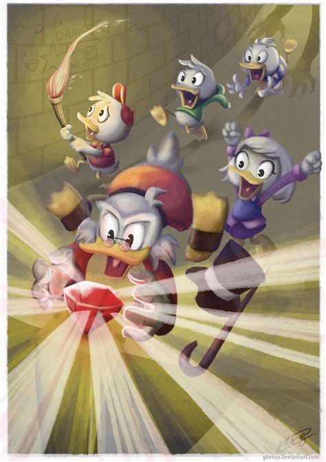 Ducktales By Gkenzo On Deviantart