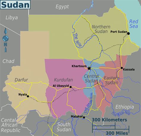 Mappa Sudan Cartina Geografica E Risorse Utili Viaggiatori Net