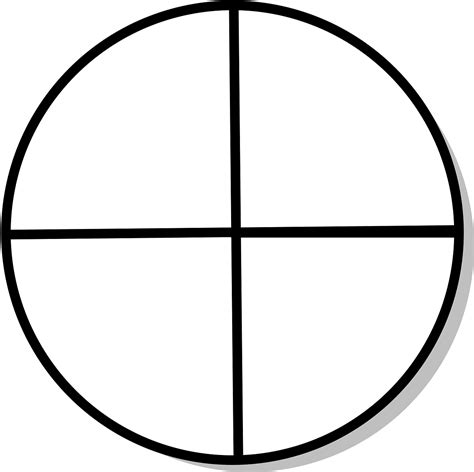 Circle Shape Quadrants · Free vector graphic on Pixabay