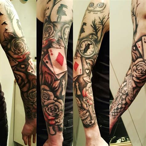 Share this article armband tattoo designs gothic skull tattoo protection armband tattoo 5 armband tattoo full set dragon armband tattoo dragon armband tribal. √ 27 Alices Nightmare In Wonderland Coloring Book in 2020 | Sleeve tattoos, Alice in wonderland ...