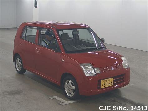 2005 Suzuki Alto Red For Sale Stock No 34513 Japanese Used Cars
