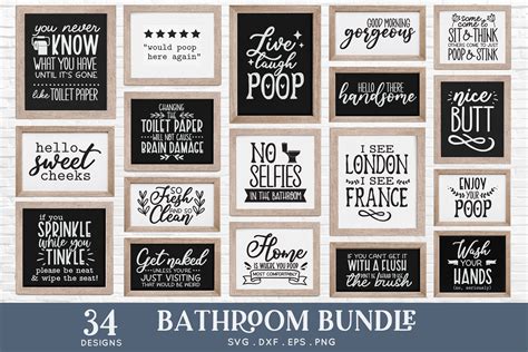 Funny Bathroom Sign Svg Bundle Ubicaciondepersonas Cdmx Gob Mx