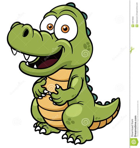Cartoon Crocodile Stock Vector Illustration Of Funny