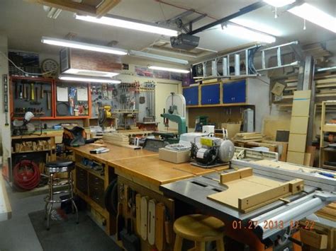 Perfect Woodshop Layout For For Saving Shop Space Artistic Wood Products
