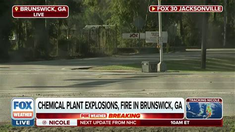 Multiple Chemical Plant Explosions Reported In Brunswick Georgia