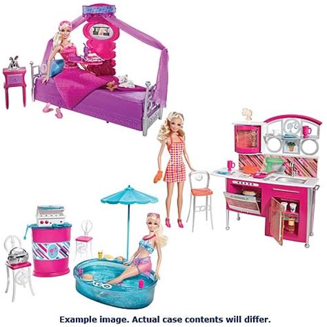 Kostenlose lieferung für viele artikel! Barbie Deluxe Furniture and Doll Case - Mattel - Barbie - Dolls at Entertainment Earth