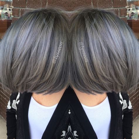 Transformation Going Pewter Career Modern Salon Grey Hair Wig