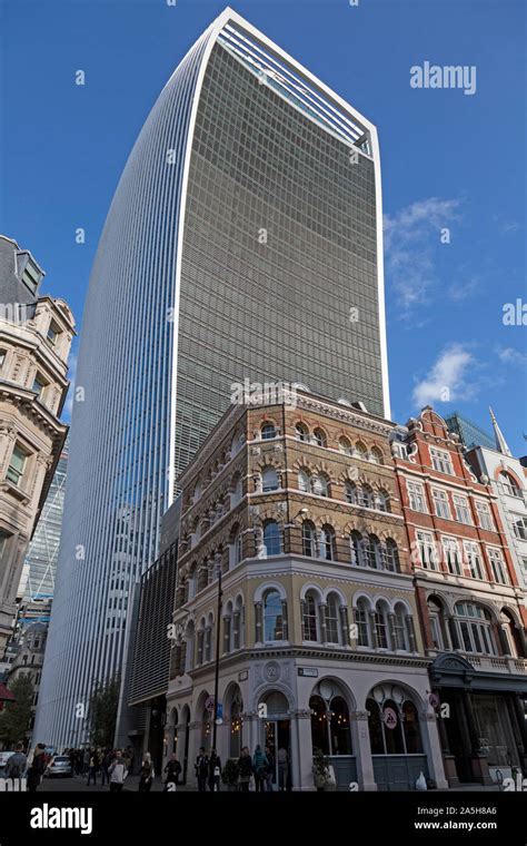 The Walkie Talkie Office Building At 20 Fenchurch Street In London