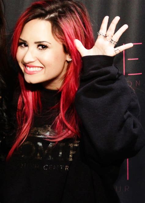 Demi Lovato With Pink Hair Is Life Demi Lovato 2014 Demi Love