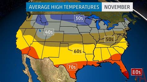 Average Low Temperature Map Of The Us In September Whatsanswer
