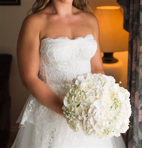 Monique Lhuillier Azure Gown Preowned Wedding Dress Save 79 Stillwhite