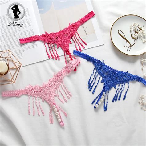 Alinry Panties Sexy Lingerie Women Lace G String Erotic Costumes Hollow