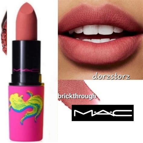 Mac Cosmetics Makeup Mac Powder Kiss Lipstick Brickthrough Oz New In Box Poshmark