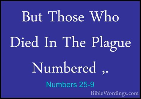 Numbers 25 Holy Bible English
