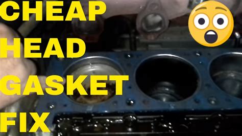 Quick And Inexpensive Head Gasket Repair Youtube