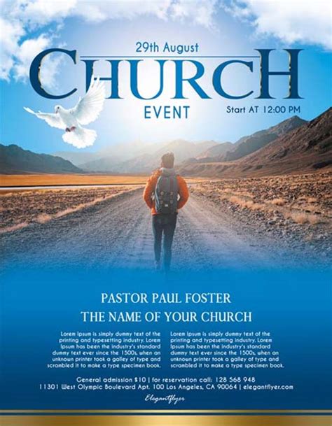 Free Psd Church Flyer Templates For Photoshop Ukrainedroid