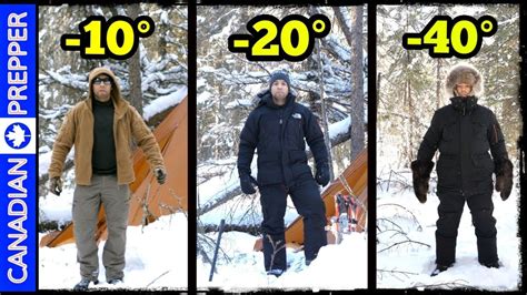 3 Levels Of Cold Weather Clothing Cool Cold And Extreme Youtube