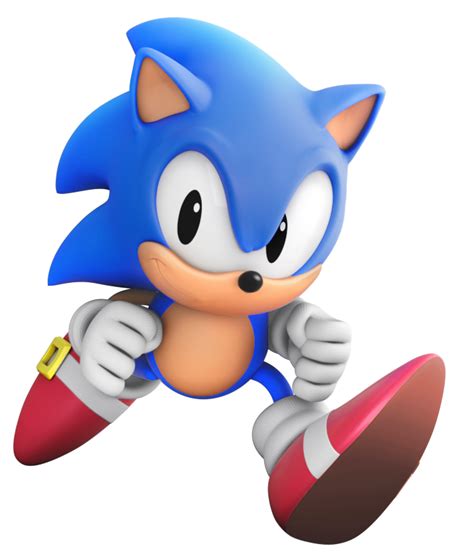 Classic Sonic Render By Modernlixes On Deviantart