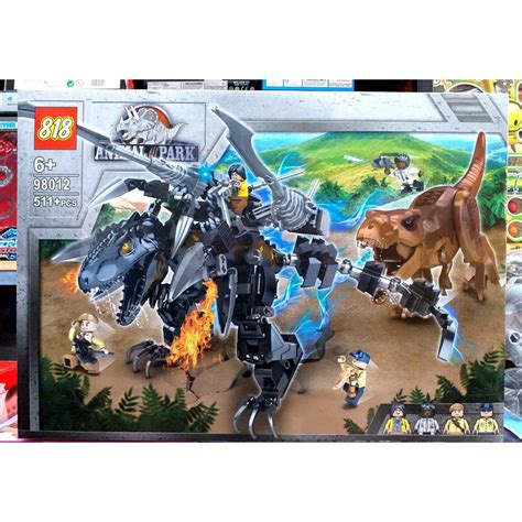 Lắp Ráp Xếp Hình Lego Jurassic World Dinosaur 98012 Khủng Long Bạo