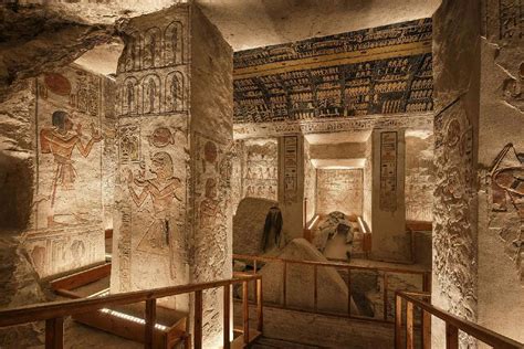 Tomb Of Ramses Vi Valley Of The Kings Egypt Ancient Egyptian Tombs Ancient Tomb Egyptian