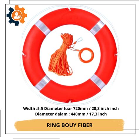 Jual Ring Bouy Fiber Ring Apung Kapal Life Bouy Kg Pelampung