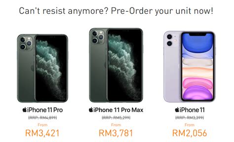 You can buy a postpaid sim with or without a contract. U Mobile offers the iPhone 11 from RM2,056 on Unlimited ...