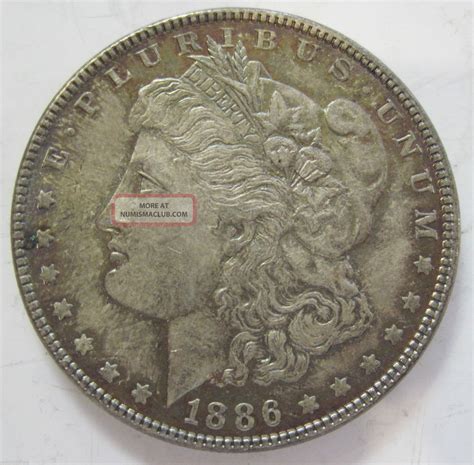 1886 Silver Morgan Dollar 822a