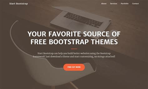 Free Bootstrap Website Templates Worth Checking Out Website Design In Oakville Burlington